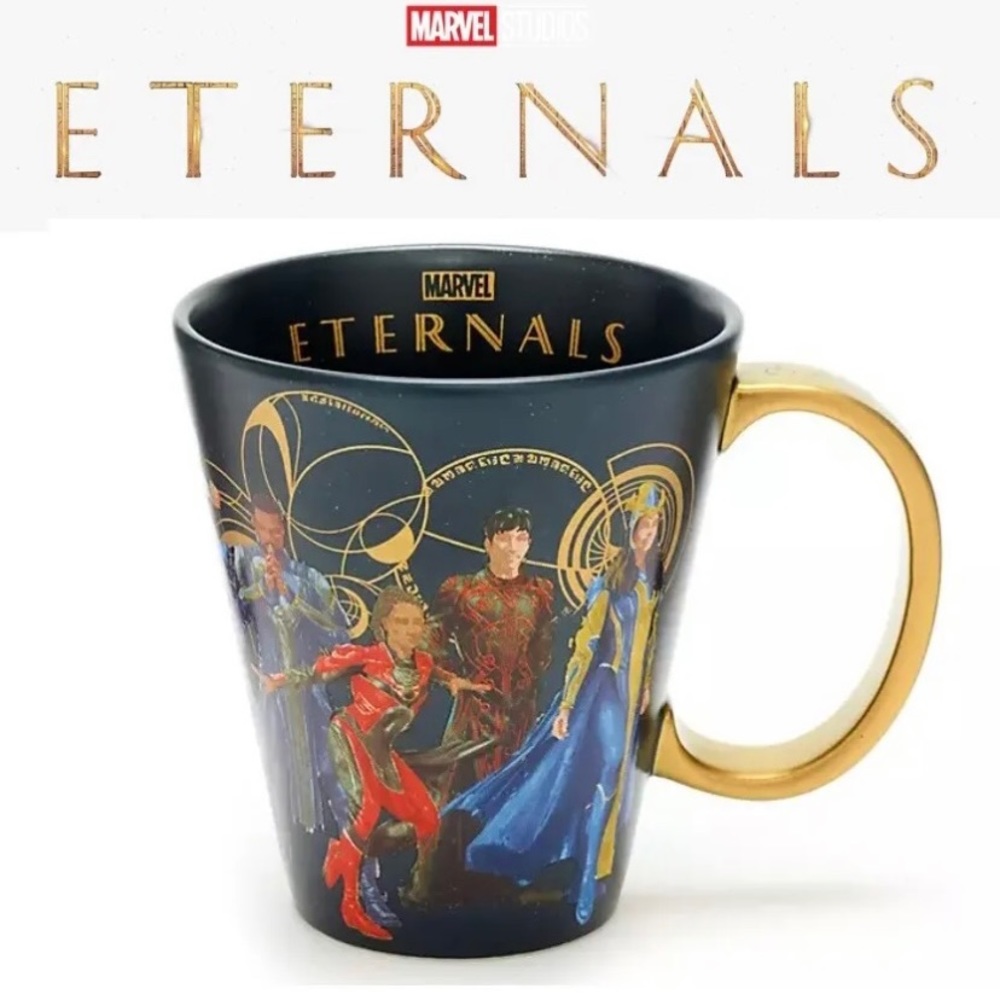 NEW DISNEY MARVEL THE ETERNALS HOT CHOCOLATE COFFEE TEA MUG CUP DISNEYLAND